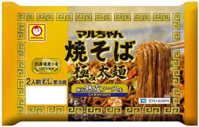 マルちゃん焼そば　極み太麺　極旨熟成ソース味　２人前