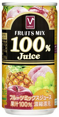 １００％果汁フルーツミックスジュース１９０ｇ缶×３０本