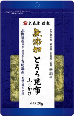 無添加とろろ昆布ふりかけ