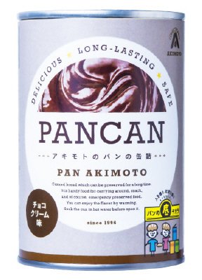パンの缶詰　チョコクリーム味