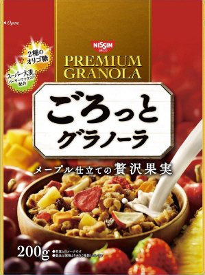 ごろっとグラノーラ　メープル仕立ての贅沢果実