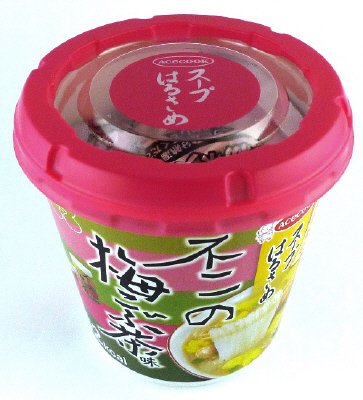 スープはるさめ　不二の梅こぶ茶味