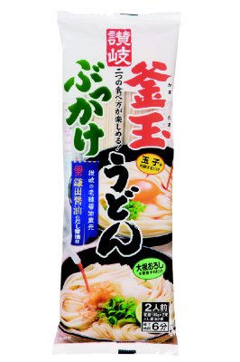 讃岐釜玉ぶっかけうどん　だし醤油付