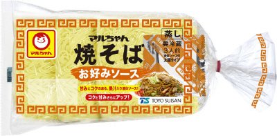 マルちゃん焼そば　お好みソース　３人前