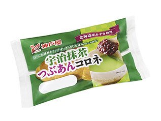 宇治抹茶つぶあんコロネ