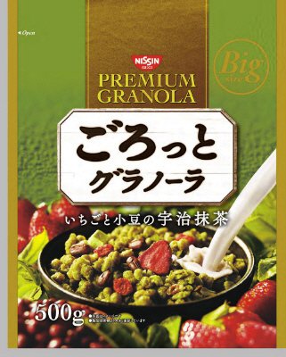 ごろっとグラノーラ　いちごと小豆の宇治抹茶