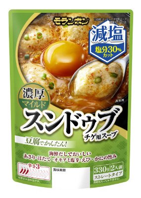 減塩スンドゥブチゲ用スープ 濃厚マイルド