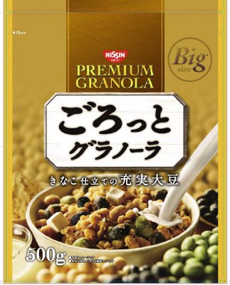 ごろっとグラノーラ　きなこ仕立ての充実大豆