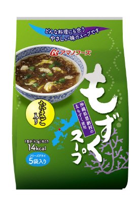 もずくスープ　たまご入り