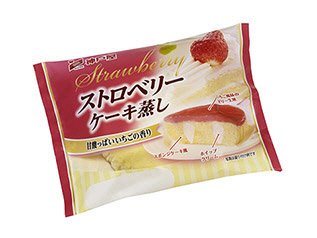 ストロベリーケーキ蒸し