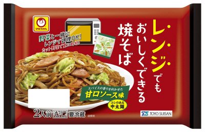 レンジでもおいしくできる焼そば　甘口ソース味　２人前