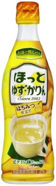 「ほっとゆず・かりん」（希釈用）プラスチックボトル　４７０ｍｌ