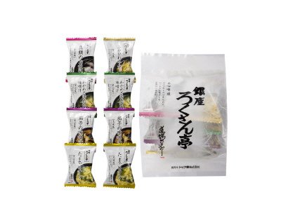 ろくさん亭　道場六三郎スープ・味噌汁セット　８食ＣＴＫ