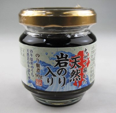 九州で採れた天然岩のり入り　海苔佃煮