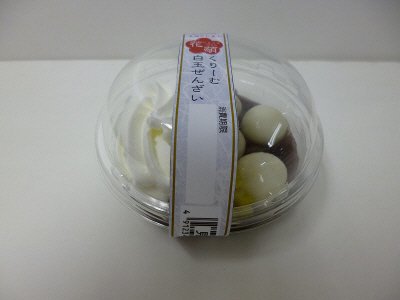 花萌くりーむ白玉ぜんざい