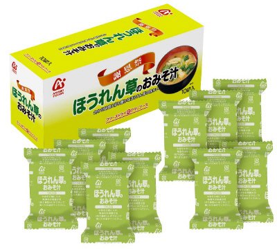 謝恩祭　ほうれん草のおみそ汁