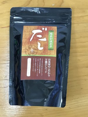 お茶屋のこだわり　万能だしパック