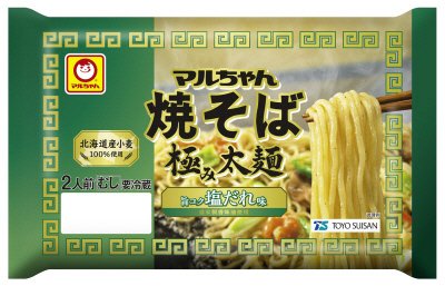 マルちゃん焼そば　極み太麺　旨コク塩だれ味　２人前