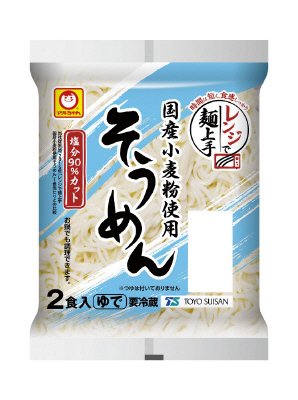 レンジで麺上手　国産小麦粉使用そうめん　２食入