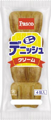ミニデニッシュ　クリーム４個入