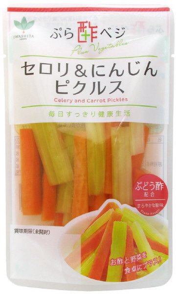 ぷら酢ベジ　セロリ＆にんじんピクルス