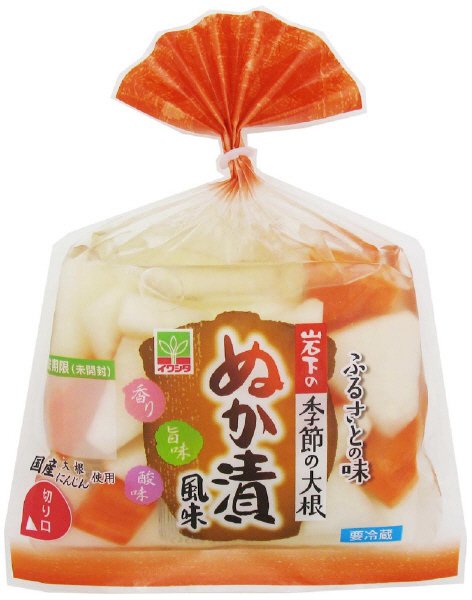 岩下の季節の大根ぬか漬風味