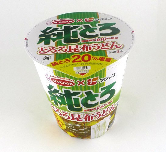 フジッコ　純とろ　とろろ昆布うどん
