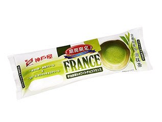 宇治抹茶＆ホワイトチョコフランス