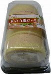 夏の白桃ロール