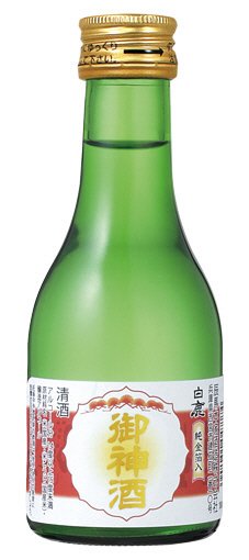 白鹿　御神酒　純金箔入