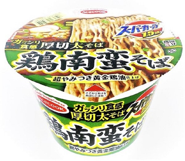 スーパーカップ１．５倍　鶏南蛮そば