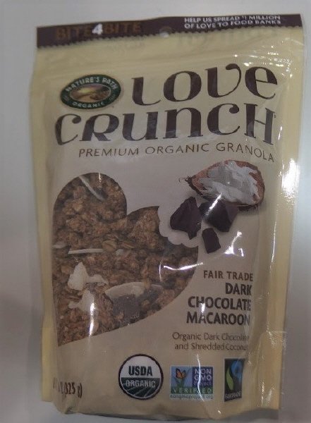 ラブクランチ オーガニックグラノーラ　ダークチョコレートマカロン