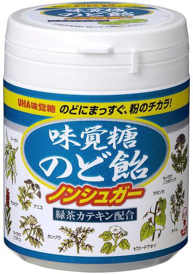 味覚糖のど飴　ノンシュガー　ボトル