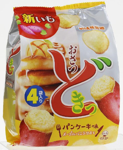 ４袋入りおさつどきっ　パンケーキ味