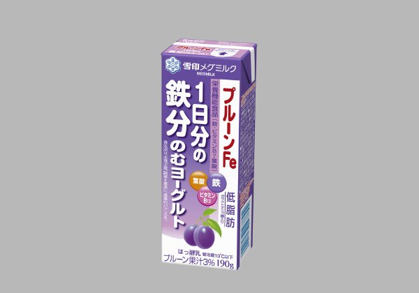 プルーンＦｅ１日分の鉄分　のむヨーグルト