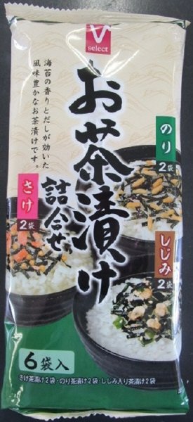 Vセレクトお茶漬け詰合せ6袋