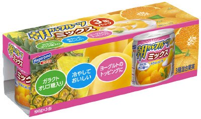 朝からフルーツミックス