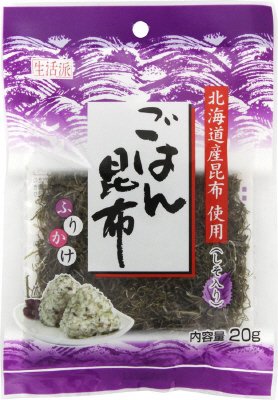生活派　ごはん昆布しそ入り