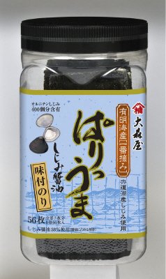 ぱりうましじみ醤油卓上味付のり