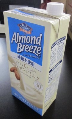 アーモンドブリーズ砂糖不使用