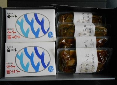 辛子明太子・煮魚惣菜詰合せ