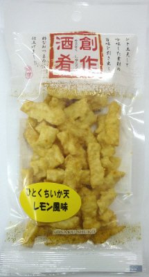 サクッとひとくちいか天レモン風味