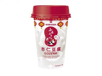 ふるふる杏仁豆腐＆ナタデココ