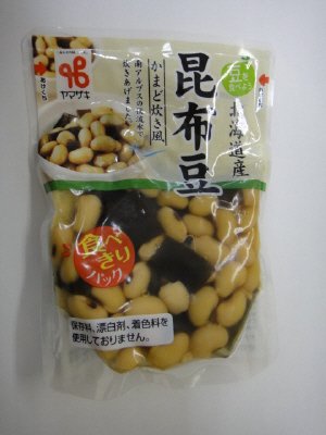 豆を食べよう　北海道産　昆布豆