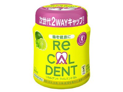 リカルデント　ライムミントガムボトルＲ