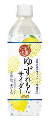 和果ごこちゆずれもんサイダー