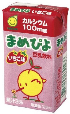 まめぴよいちご味