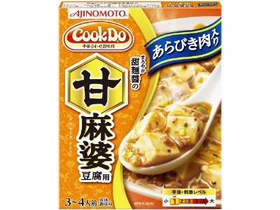 「Ｃｏｏｋ　Ｄｏ」（中華合わせ調味料）あらびき肉入り甘麻婆豆腐用