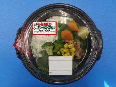 クリームスープパスタ