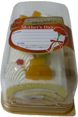 母の日フルーツロール